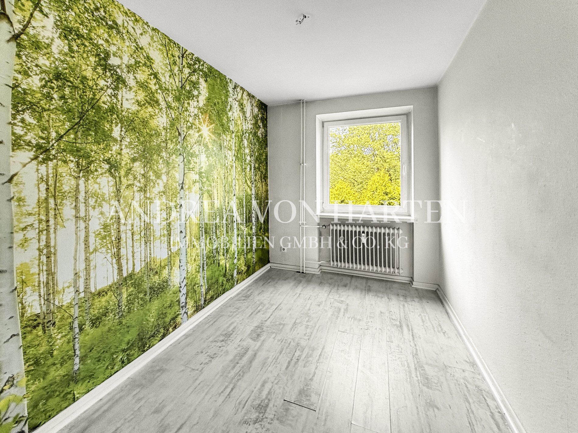 Immobilienangebot - Hamburg - Alle - Ruhig, hell, gut geschnitten: 2,5-Zimmer-Wohnung mit Balkon in HH-Bramfeld