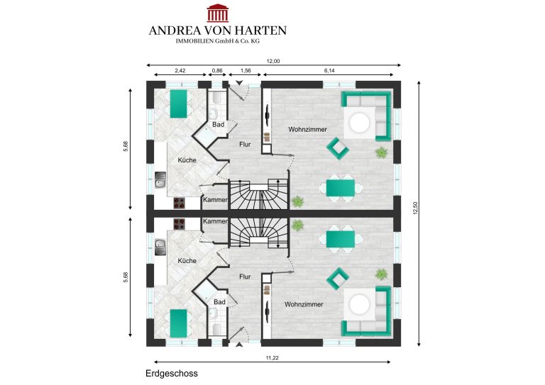 Immobilienangebot - Hamburg - Alle - Zwei Häuser, viele gute Gründe – Kapitalanlage am Volksdorfer Wald