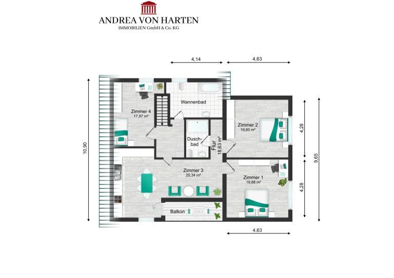 Immobilienangebot - Elmshorn - Alle - Kapitalanlage oder Eigennutzung: Modernisiertes Wohnhaus mit Potenzial für zwei Wohneinheiten
