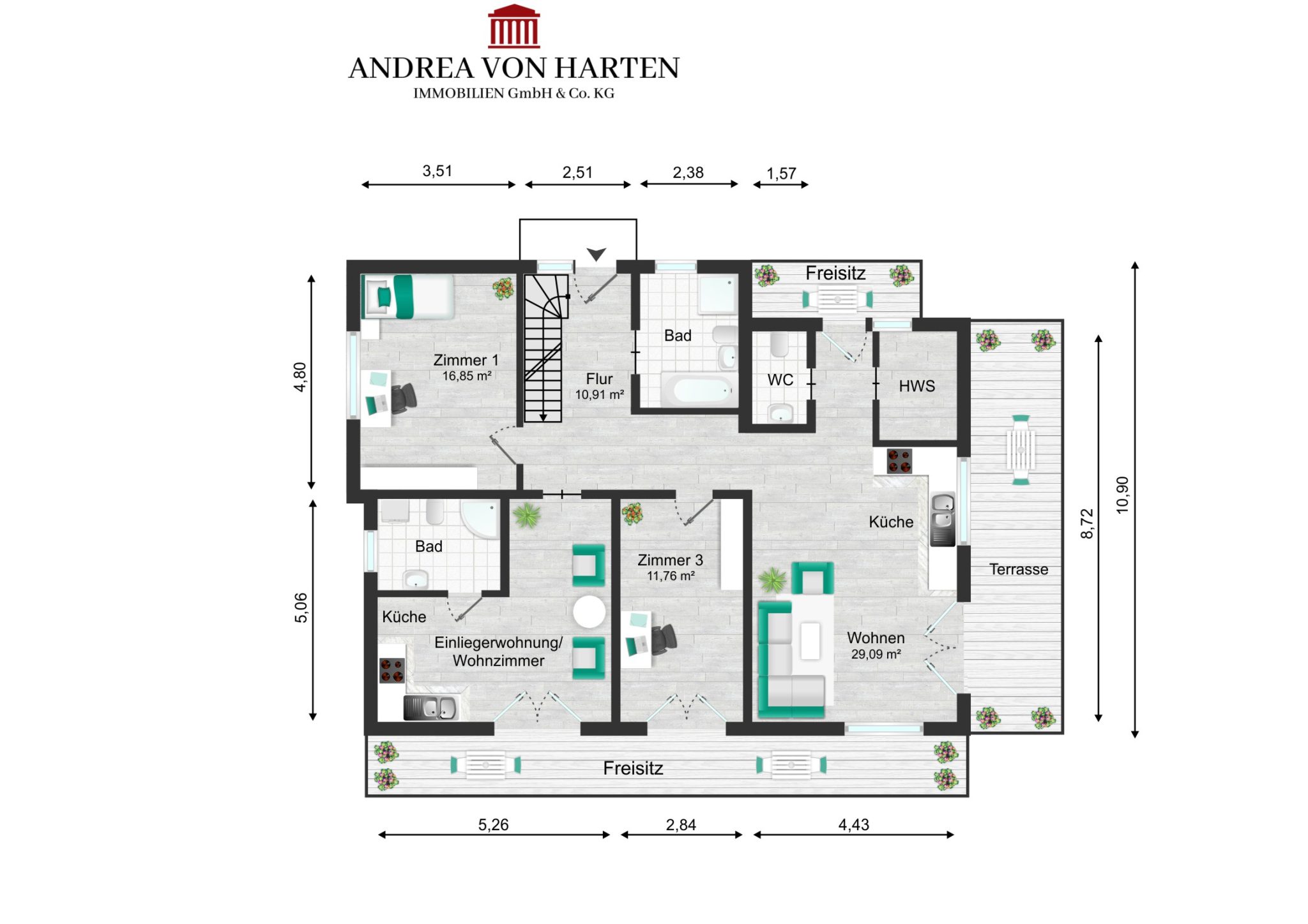 Immobilienangebot - Elmshorn - Alle - Kapitalanlage oder Eigennutzung: Modernisiertes Wohnhaus mit Potenzial für zwei Wohneinheiten